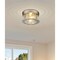 Z-Lite Cape Harbor 2 Light Flush Mount, Brushed Nickel & Clear 491F2-BN - alternate 8